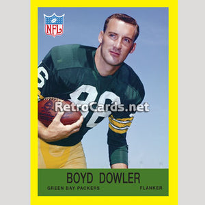 1967P Boyd Dowler Green Bay Packers