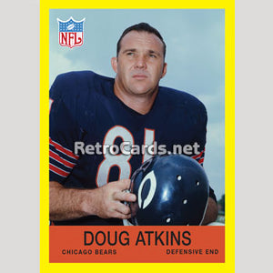 1967P Doug Atkins Chicago Bears