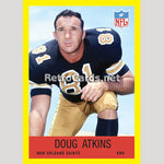1967P Doug Atkins New Orleans Saints