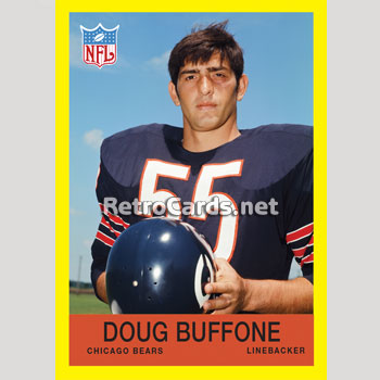 1967P Doug Buffone Chicago Bears – RetroCards