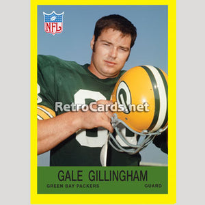 1967P Gale Gillingham Green Bay Packers