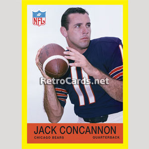 1967P Jack Concannon Chicago Bears
