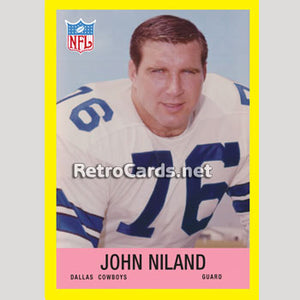 1967P John Niland Dallas Cowboys