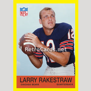 1967P Larry Rakestraw Chicago Bears
