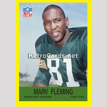 1967P-Marv-Fleming-Green-Bay-Packers