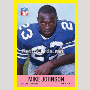 1967P Mike Johnson Dallas Cowboys