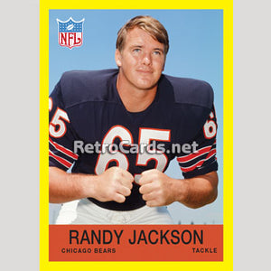 1967P Randy Jackson Chicago Bears