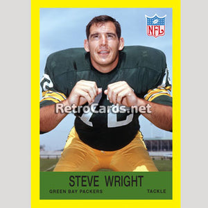 1967P Steve Wright Green Bay Packers