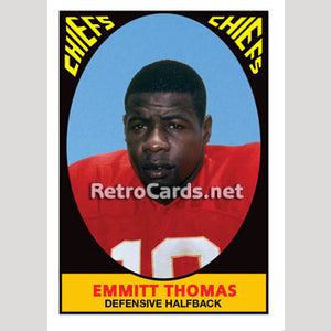 1967T Emmitt Thomas Kansas City Chiefs