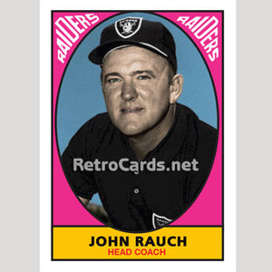 1967T John Rauch Oakland Raiders