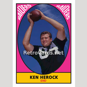 1967T Ken Herock Oakland Raiders