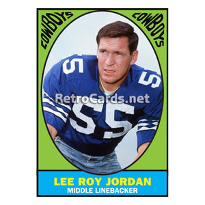 1967T Lee Roy Jordan Dallas Cowboys