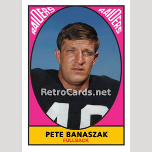 1967T Pete Banaszak Oakland Raiders