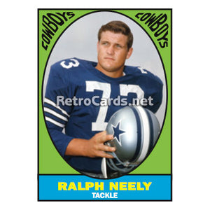1967T Ralph Neely Dallas Cowboys