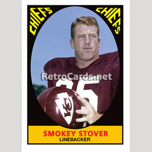 1967T Smokey Stover Kansas City Chiefs
