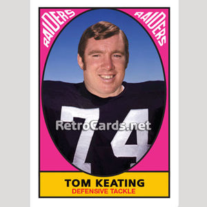 1967T Tom Keating Oakland Raiders