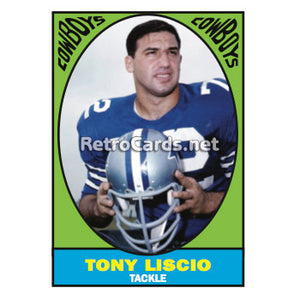 1967T Tony Liscio Dallas Cowboys