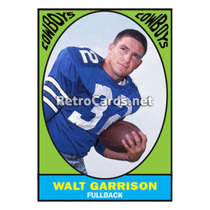 1967T Walt Garrison Dallas Cowboys