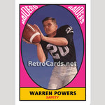 1967T-Warren-Powers-Oakland-Raiders