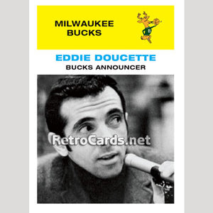 1968F Eddie Doucette Milwaukee Bucks