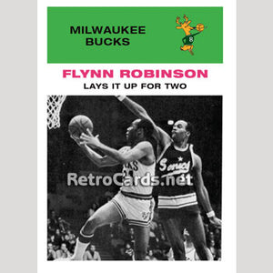 1968F Flynn Robinson Milwaukee Brewers