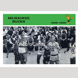 1968F Milwaukee Bucks Team
