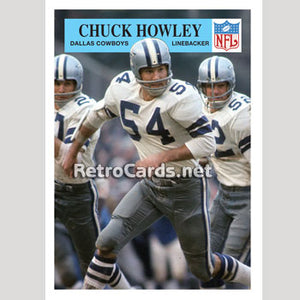 1968P Chuck Howley Dallas Cowboys