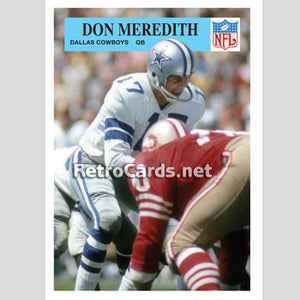 1968P Don Meredith Dallas Cowboys
