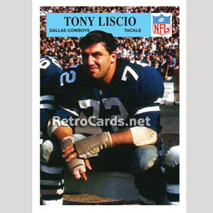 1968P Tony Liscio Dallas Cowboys