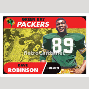 1968T Dave Robinson Green Bay Packers