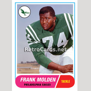 1968T Frank Molden Philadelphia Eagles