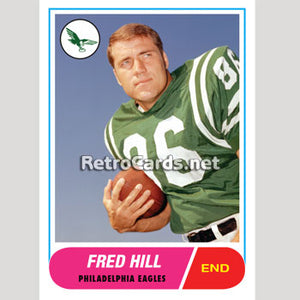 1968T Fred Hill Philadelphia Eagles