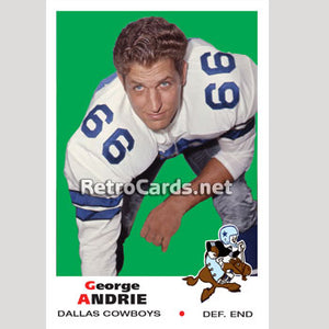1969T George Andrie Dallas Cowboys