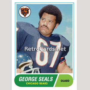 1968T George Seals Chicago Bears