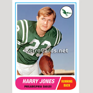 1968T Harry Jones Philadelphia Eagles