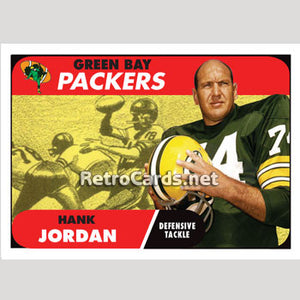 1968T Hank Jordan Green Bay Packers