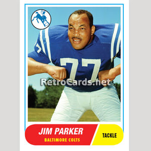 1968T Jim Parker Baltimore Colts