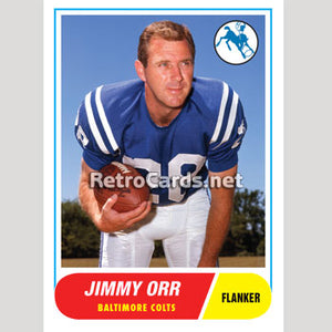 1968T Jimmy Orr Baltimore Colts