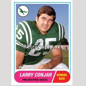 1968T Larry Conjar Philadelphia Eagles