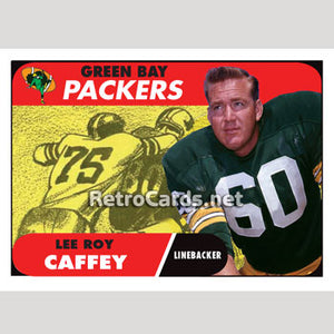 1968T Lee Roy Caffey Green Bay Packers