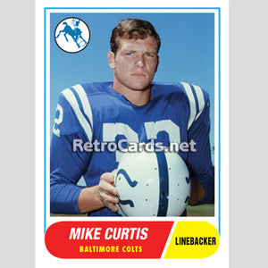 1968T Mike Curtis Baltimore Colts