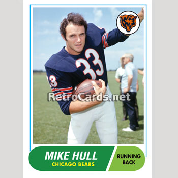 1968T Mike Hull Chicago Bears – RetroCards