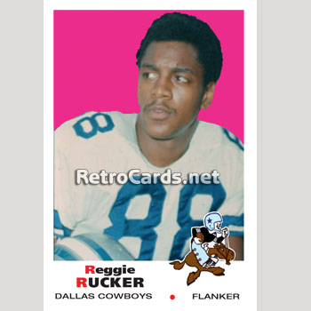 1969T Reggie Rucker Dallas Cowboys – RetroCards