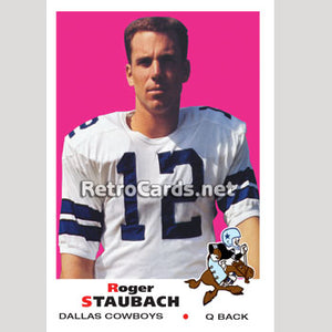 1969T Roger Staubach Dallas Cowboys