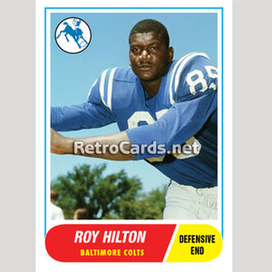 1968T Roy Hilton Baltimore Colts