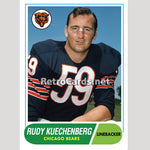 1968T-Rudy-Kuechenberg-Chicago-Bears