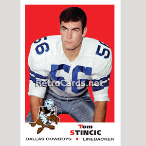 1969T Tom Stincic Dallas Cowboys