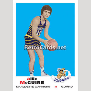 1969 Allie McGuire Marquette Warriors