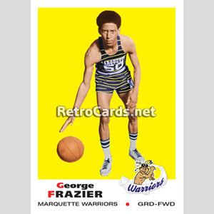 1969 George Frazier Marquette Warriors
