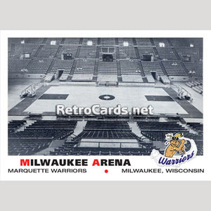 1969 Milwaukee Arena Marquette Warriors
